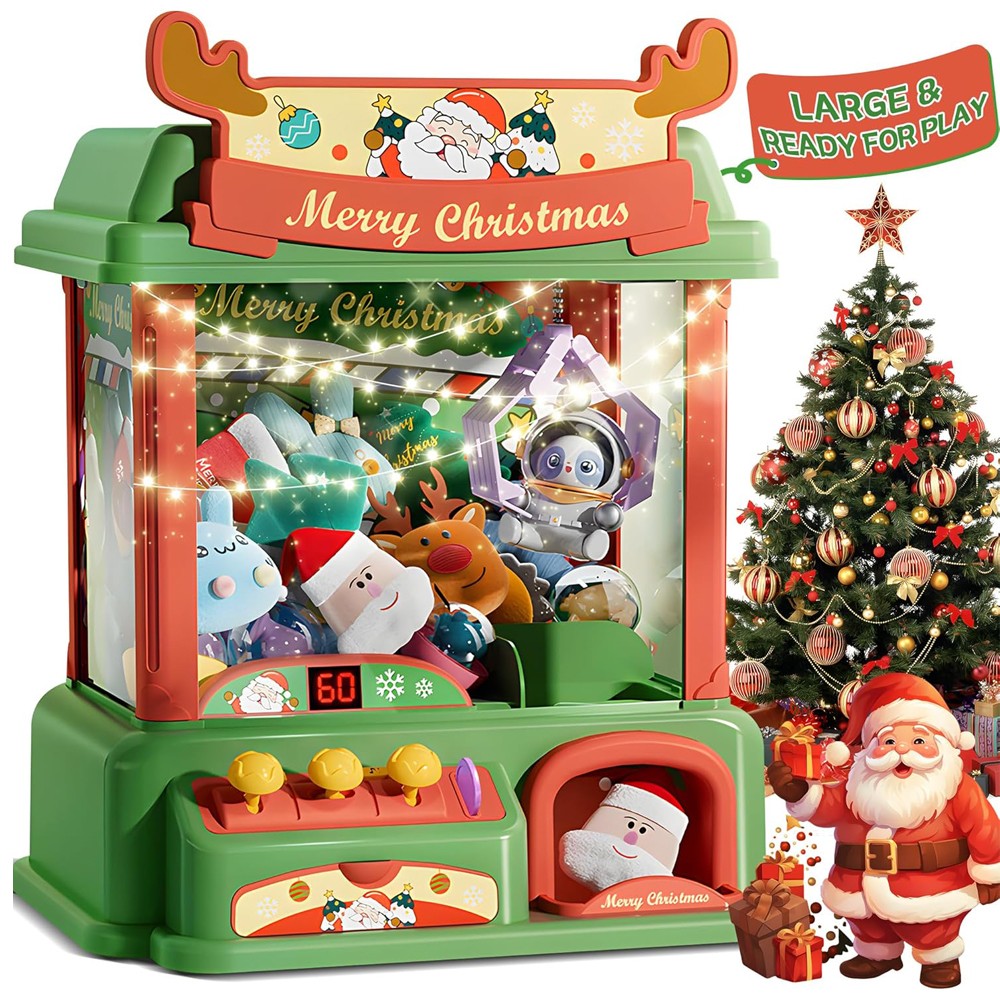 Vending Arcade Games - Kerst Klauw Machine Voor Kinderen Mini