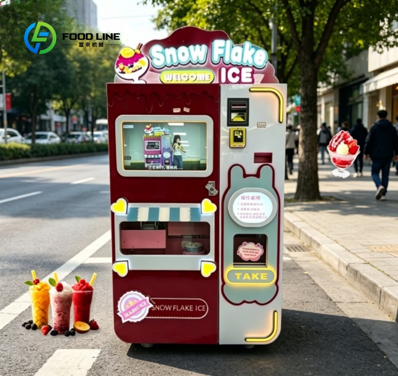 Slushie Machine Vending - Automatische Slushie-automaat, commerciële smoothie-maker, hoge efficiëntie