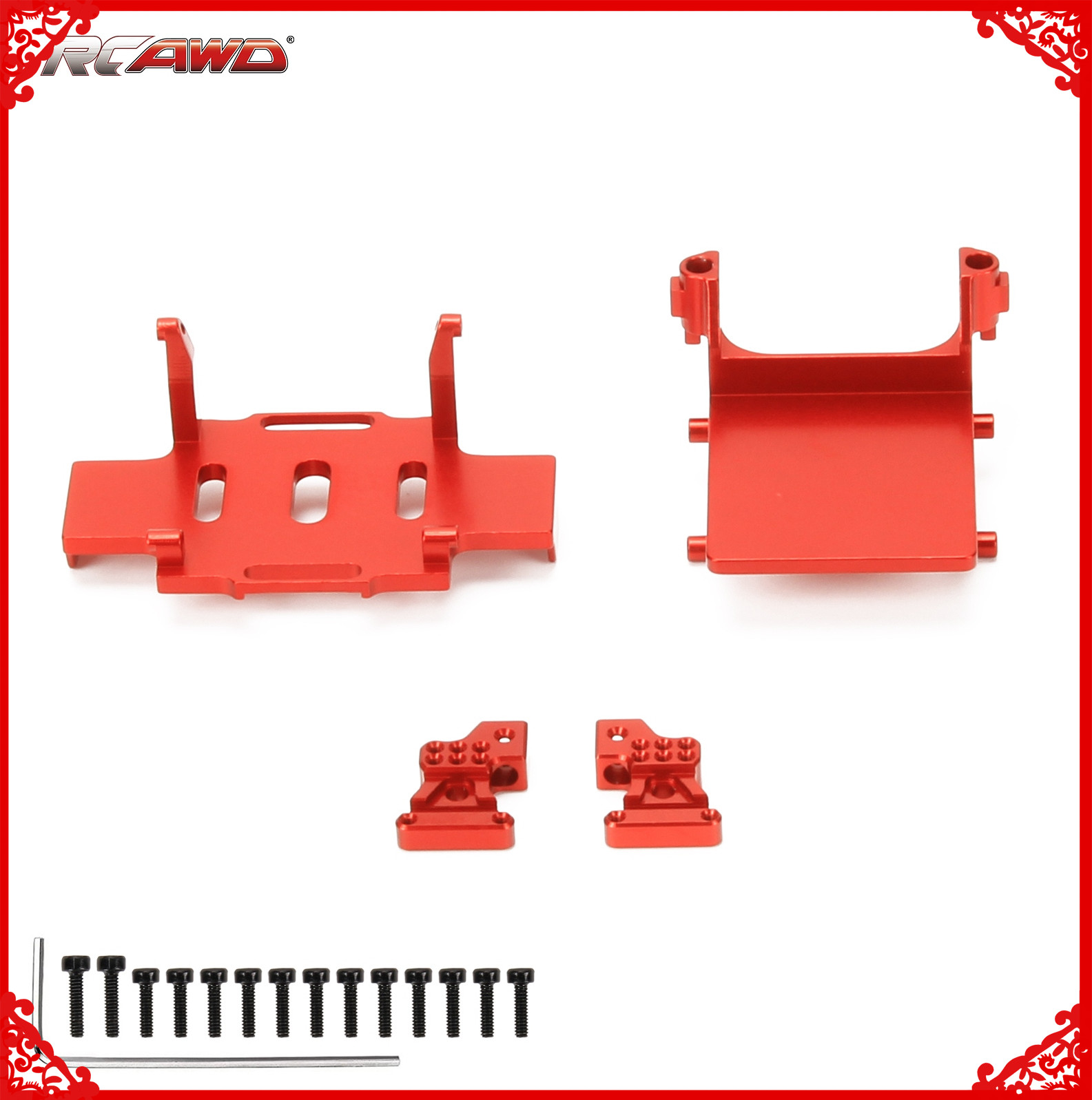 Racing Arcade Cabinet - Legering Batterij Lade Esc Tray Rear