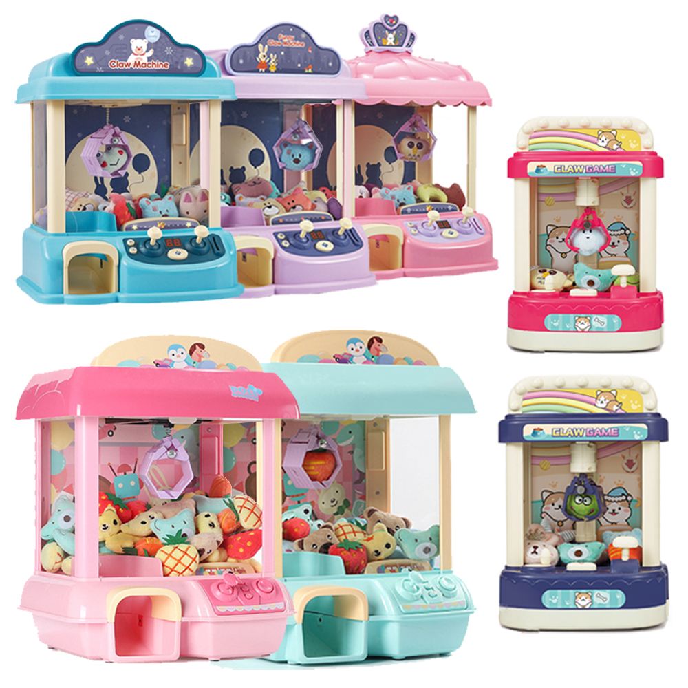Claw Crane Machine - Pop Machine Muntautomaat Speelspel 15-stijl Mini
