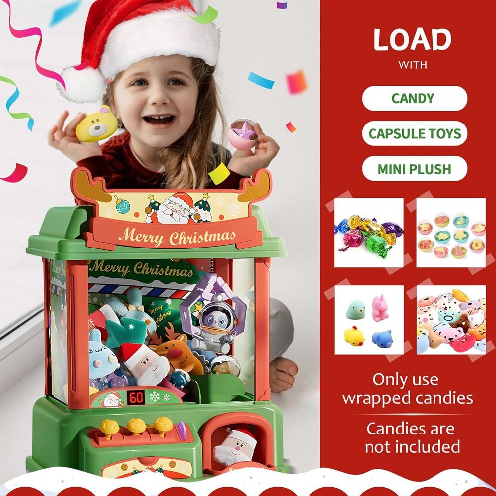 Kerst Klauw Machine Voor Kinde - Vending Arcade Games recensie en prijs