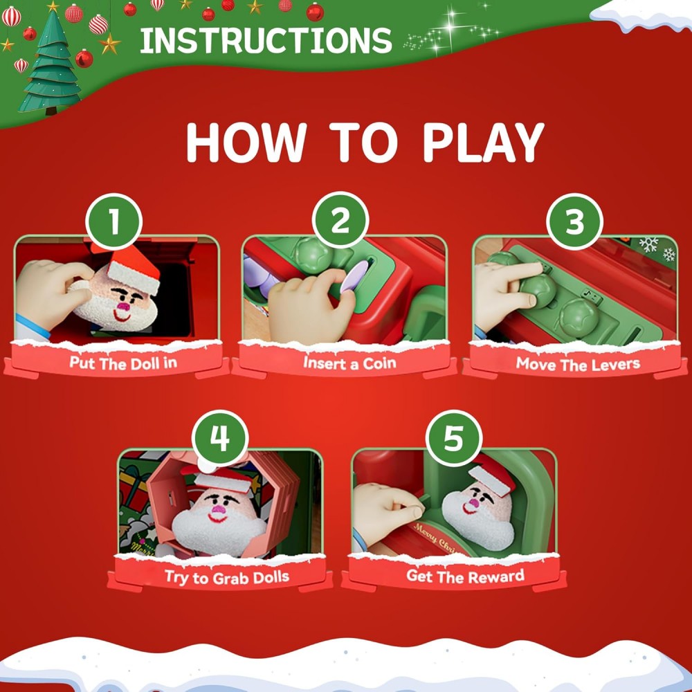 Kerst Klauw Machine Voor Kinde - Vending Arcade Games recensie en prijs