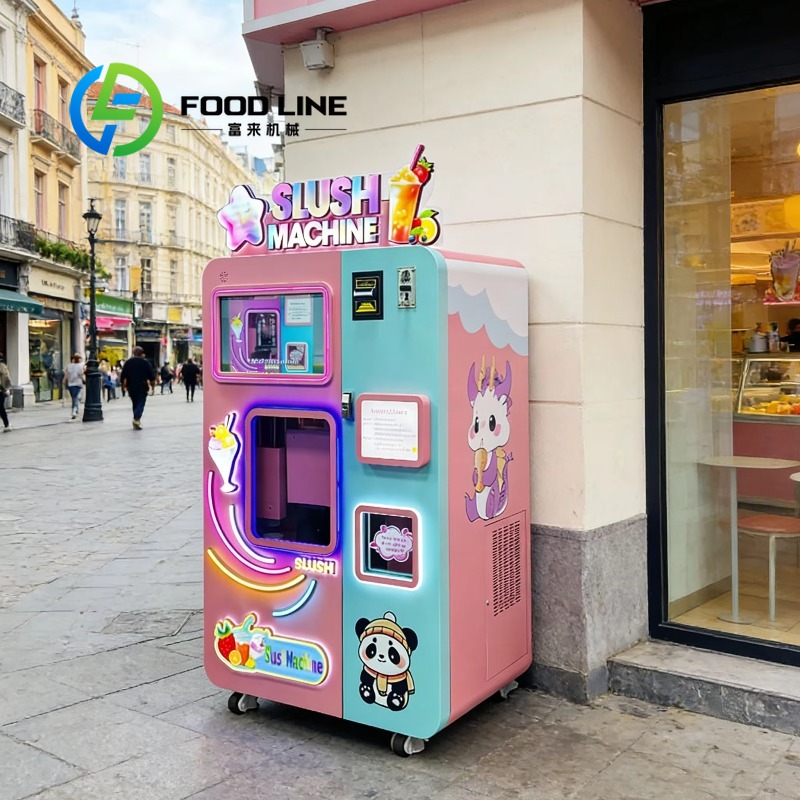 Snelle ontdooiing slushie-auto - Slushie Machine Vending recensie en prijs