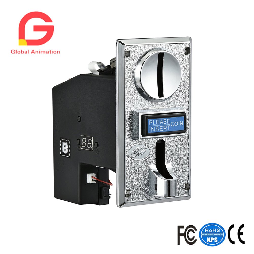 CH-924, 4-munt mech-acceptor v - Vending Arcade Games recensie en prijs