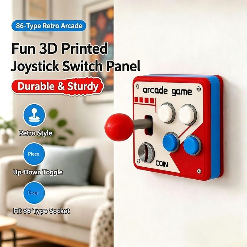 3D-printpaneel, stopcontactbed - Arcade Vibes recensie en prijs