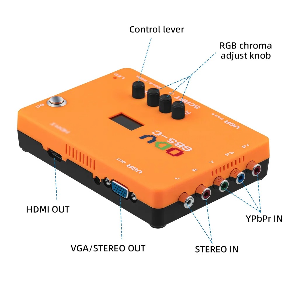ODV-GBS-C AIO OSSC-adapter com - Arcade Vibes recensie en prijs