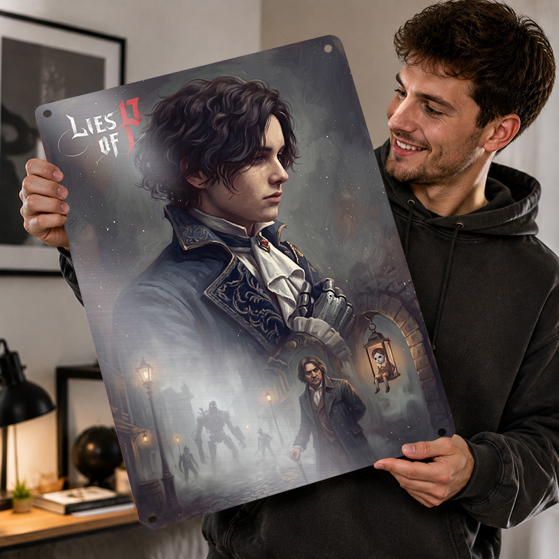 Lies Of P Getextureerde Poster - Arcade Quest recensie en prijs