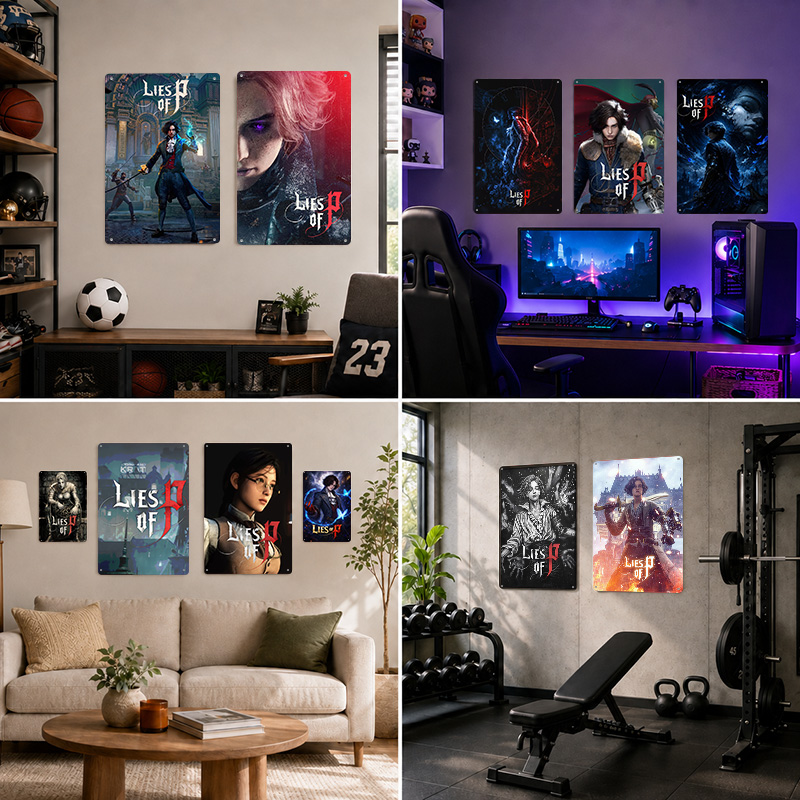 Lies Of P Getextureerde Poster - Arcade Quest recensie en prijs